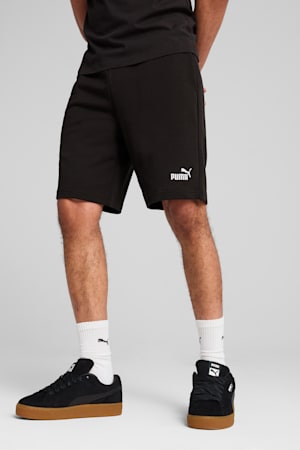 Essentials No. 1 Logo 10" Shorts Men, PUMA Black, extralarge-GBR